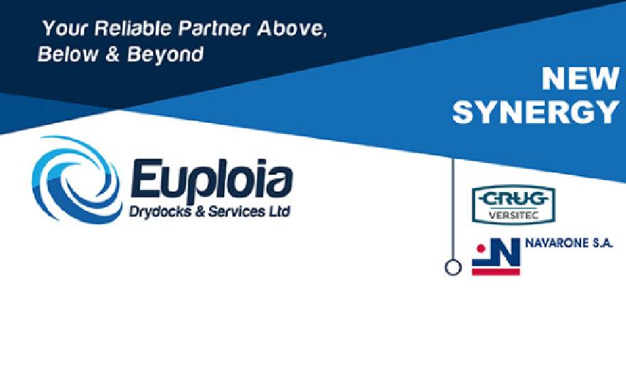 EUPLOIA DRYDOCKS & SERVICES LTD Announces a Powerful Collaboration between CRUG-VERSITEC and NAVARONE S.A.